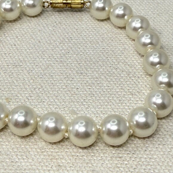 Vintage‎ Imitation Pearl Bracelet Classic Style Feminine Minimal Elegant - Picture 3 of 7